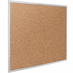 Cork Board Aluminum Frame