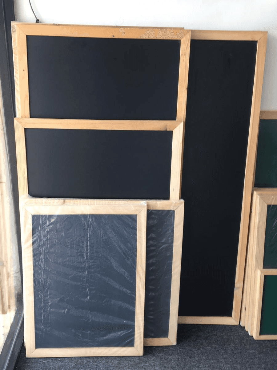 Scan Black Board Wooden Frame product photo 1 of 3