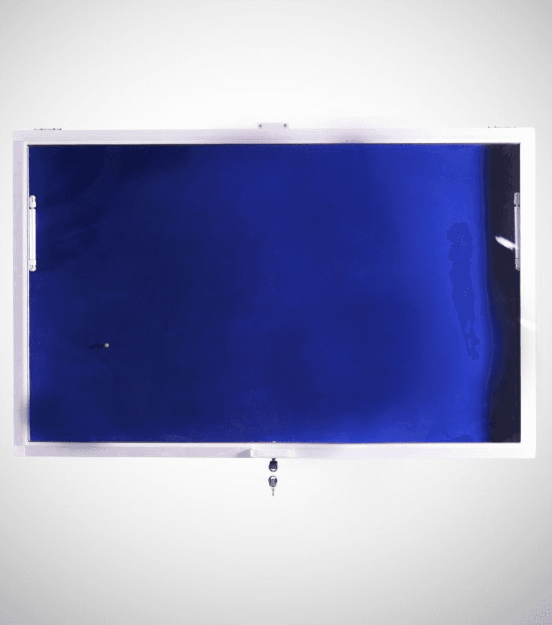 SHOCK DOOR GLASS NOTICE BOARD