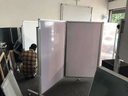 Mobile Partition Double Sided White and Notice Board 5 x 3ft ( 3 Panels ) product photo 3 of 4
