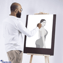 Wooden Easel Art Board product photo 8 of 8
